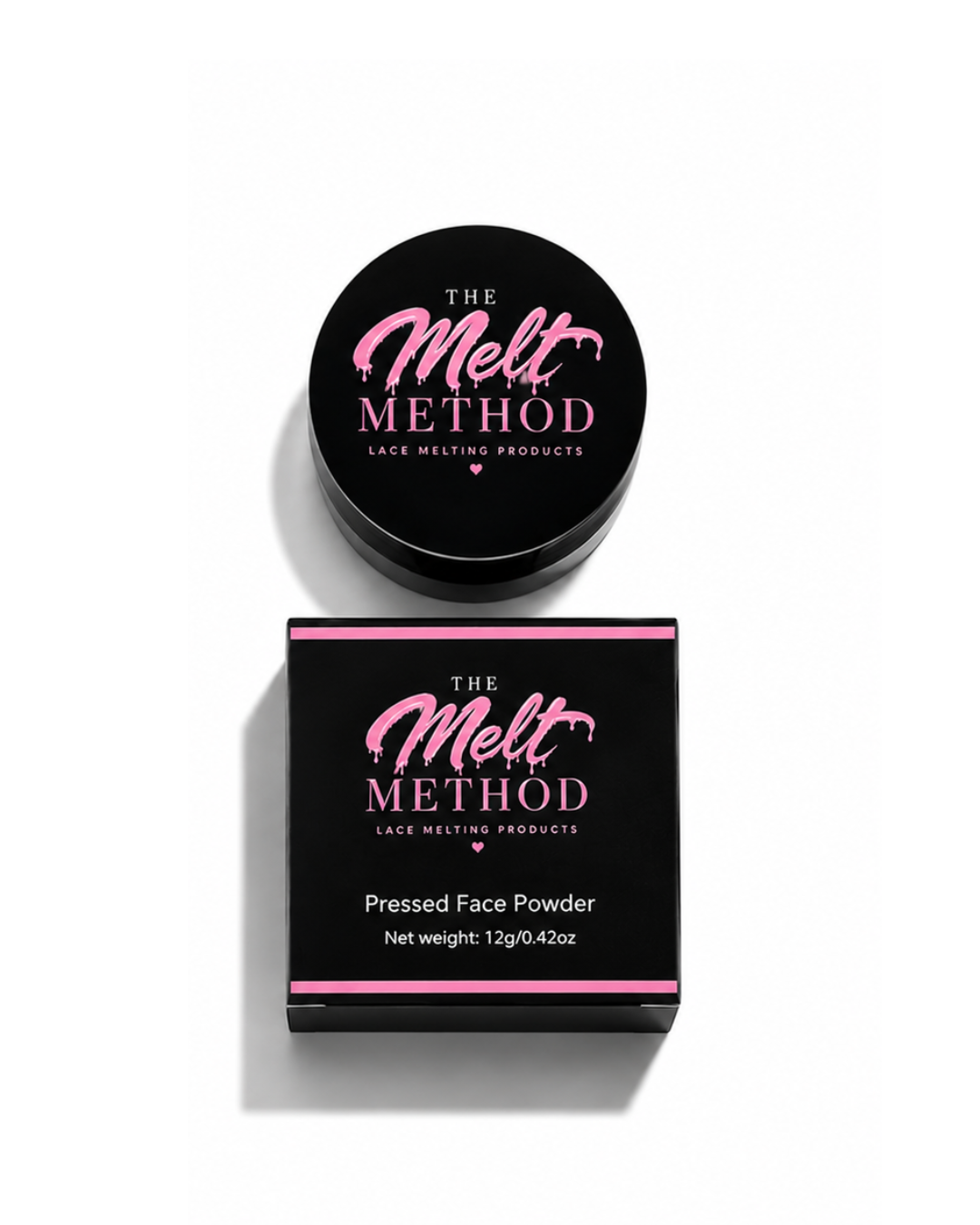 THE MELT METHOD PRESSED POWDER